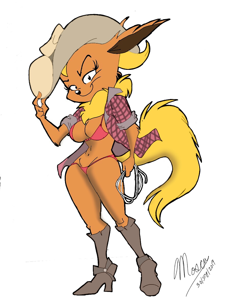 A brave and sexy cowgirl by Aquarian -- Fur Affinity [dot] net