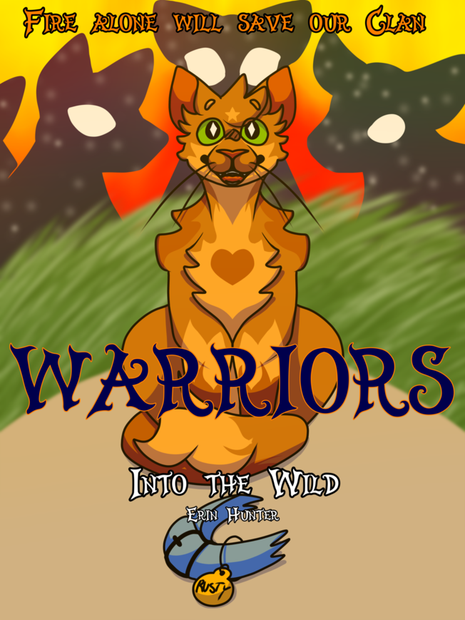 Into the Wild Warriors fan art of Rusty (Firestar)! This took a lot of time  and patience but I'm really happy with the results! Swipe right…