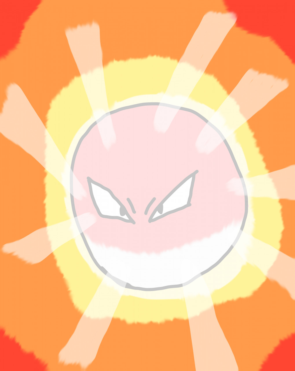 Pokémon Blast News - Artwork oficial do Voltorb depois da