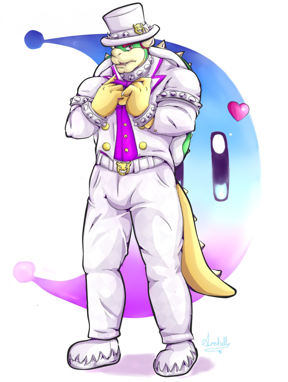 Bowser In A Suit