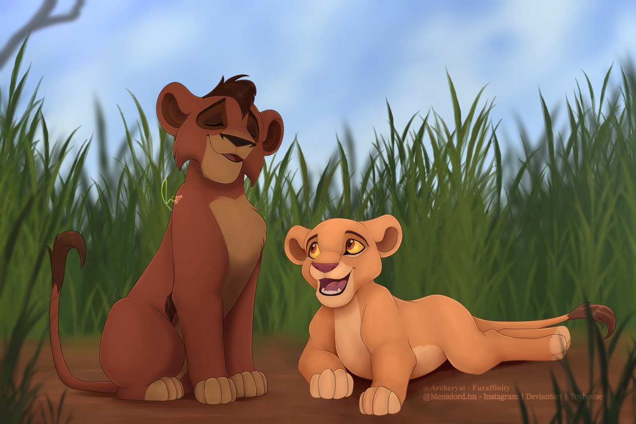 Lion King Kiara And Kovu Fan Art