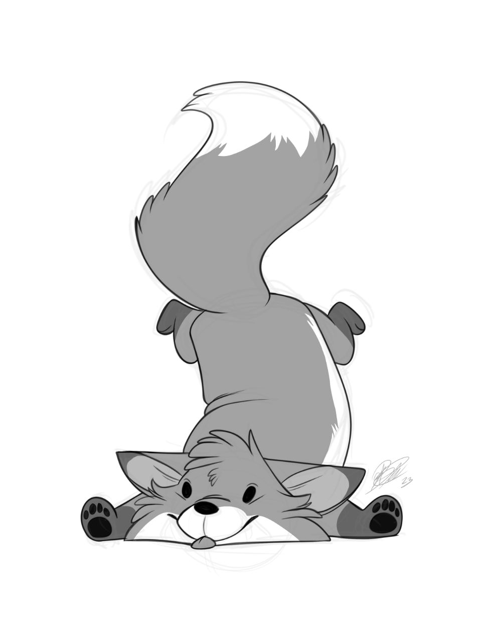 Cute Floppy BeanFox :3