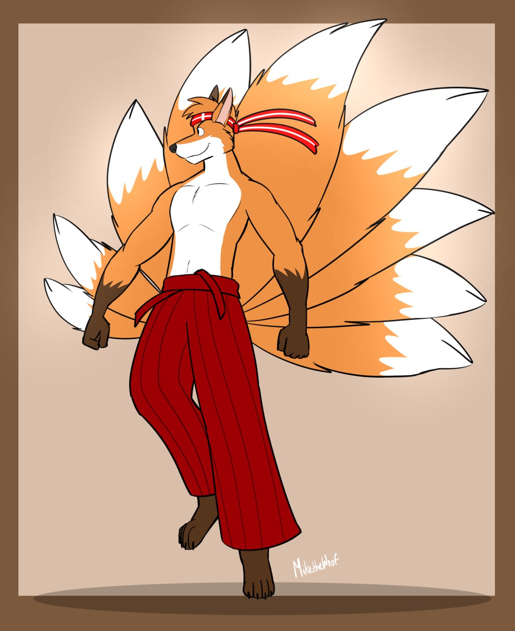 Mike the Kitsune Fighter