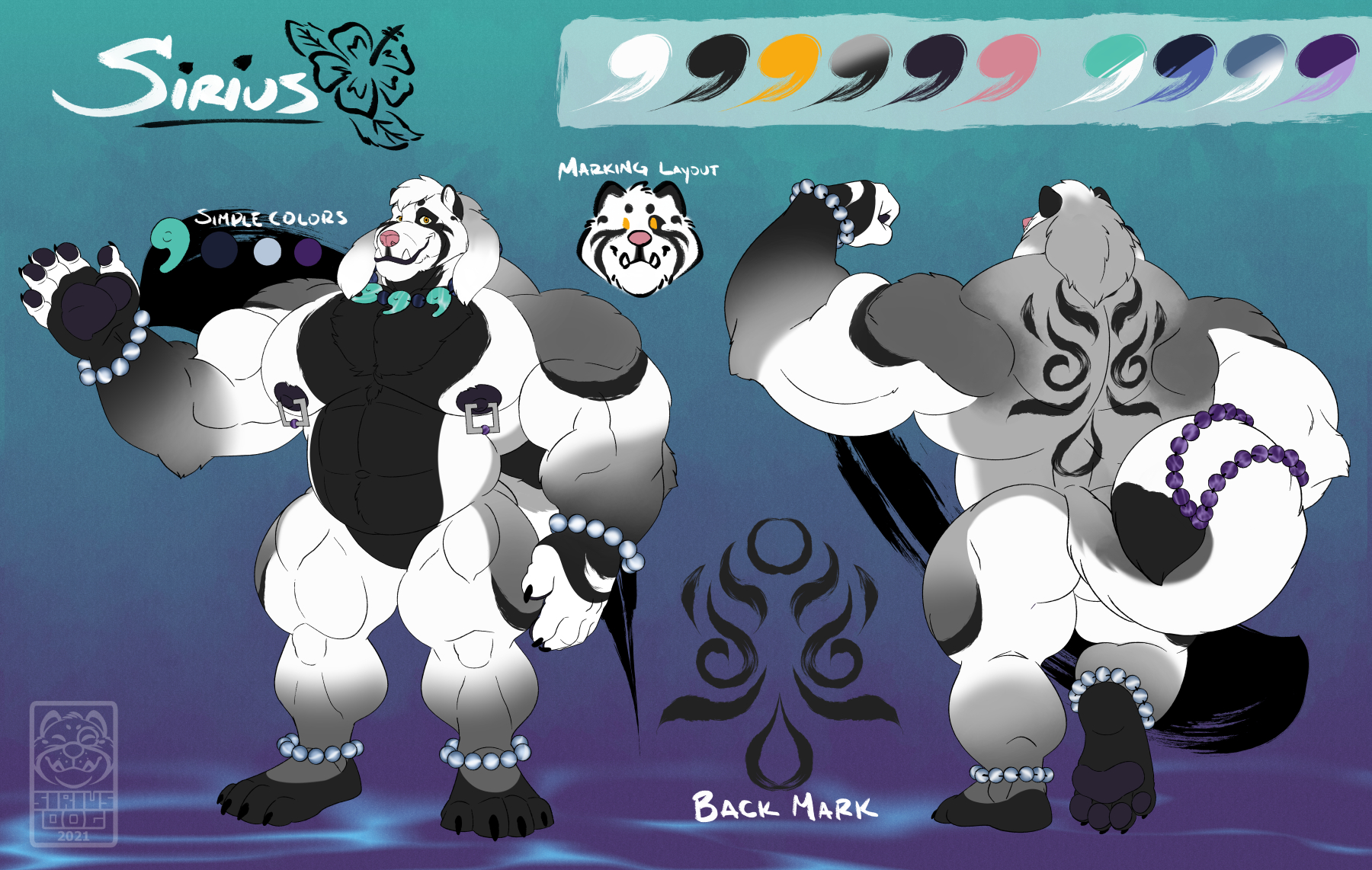 Tenrou Sirius Kang Ref Sheet (SFW)