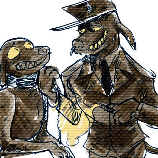 Alfred alfer and dictator pickles by Areji -- Fur Affinity [dot] net