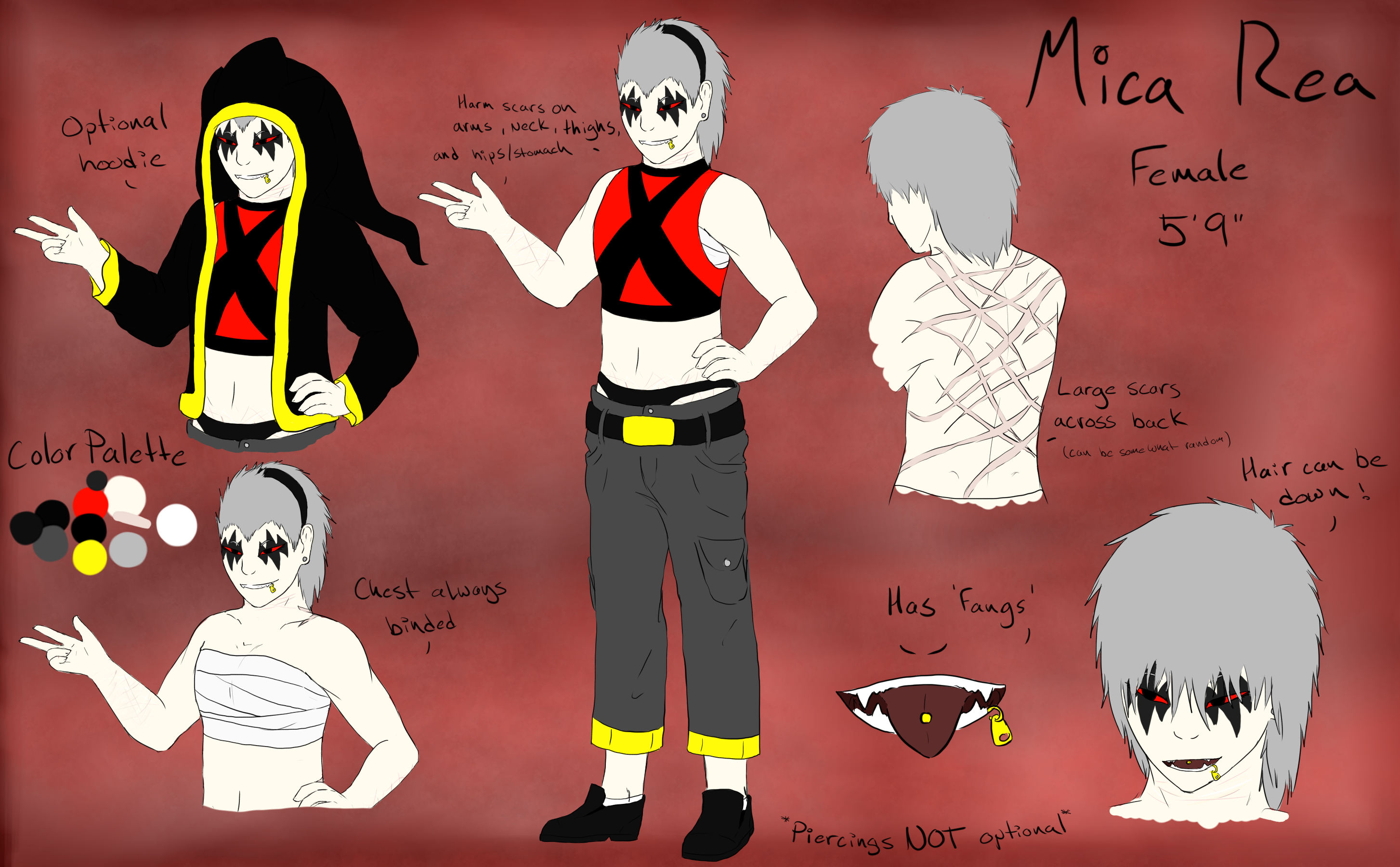 Character Reference Mica 19 Redo By Aria Suna Kunoichi Fur Affinity Dot Net