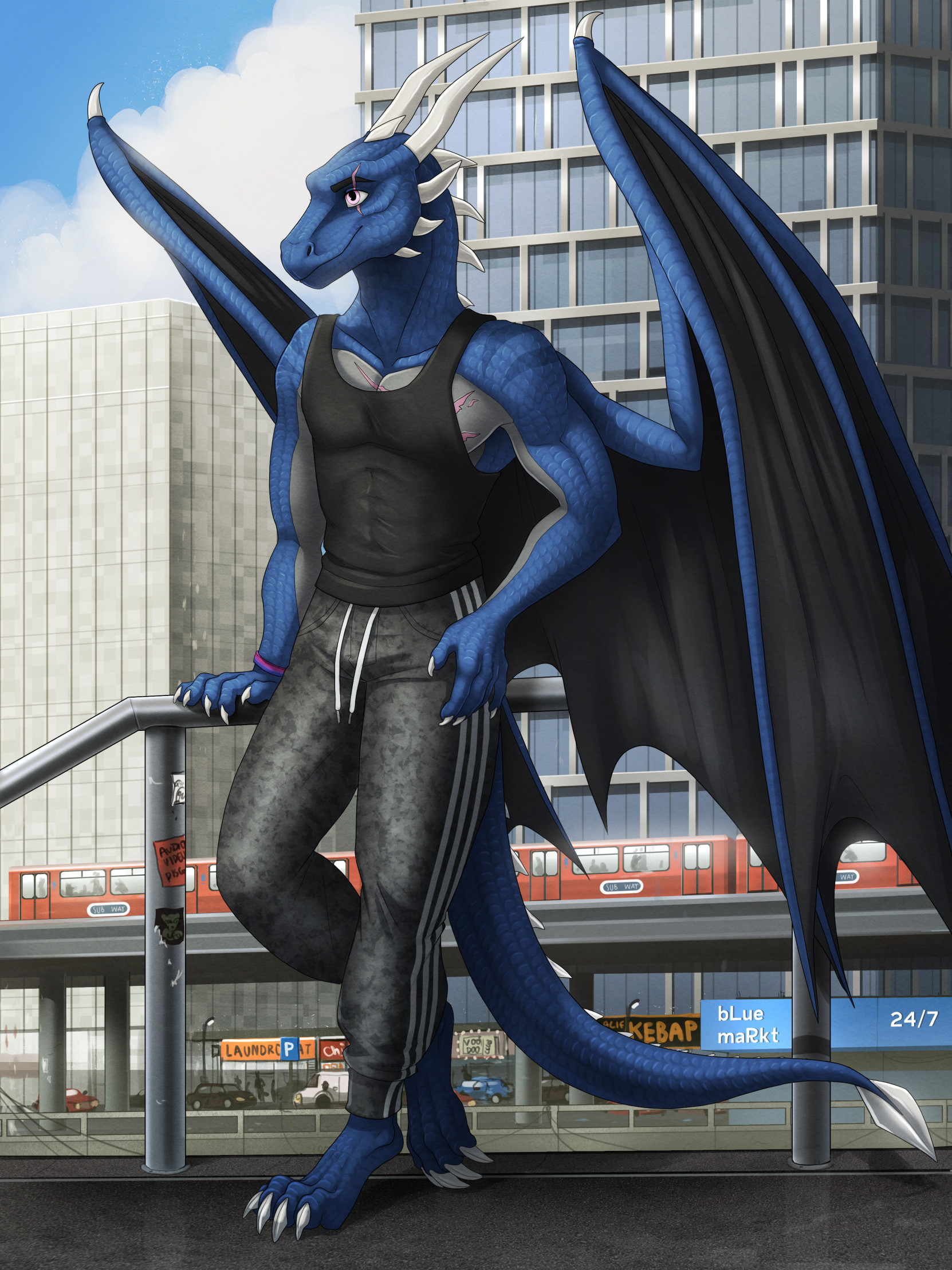 C: A dragon native to the urban jungle