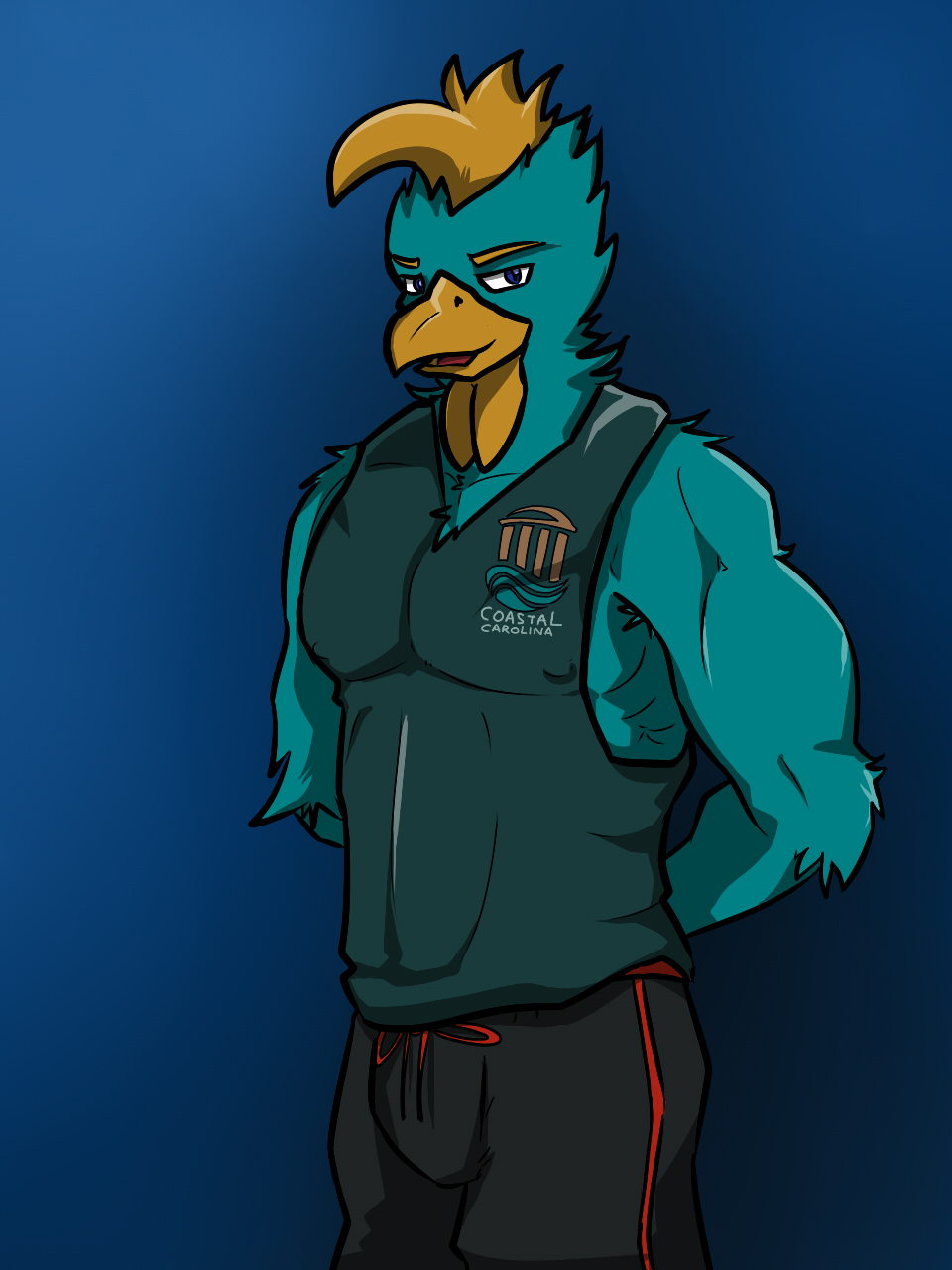 Chauncey the Chanticleer, Coastal Carolina University, SC by ariffrazalin  -- Fur Affinity [dot] net