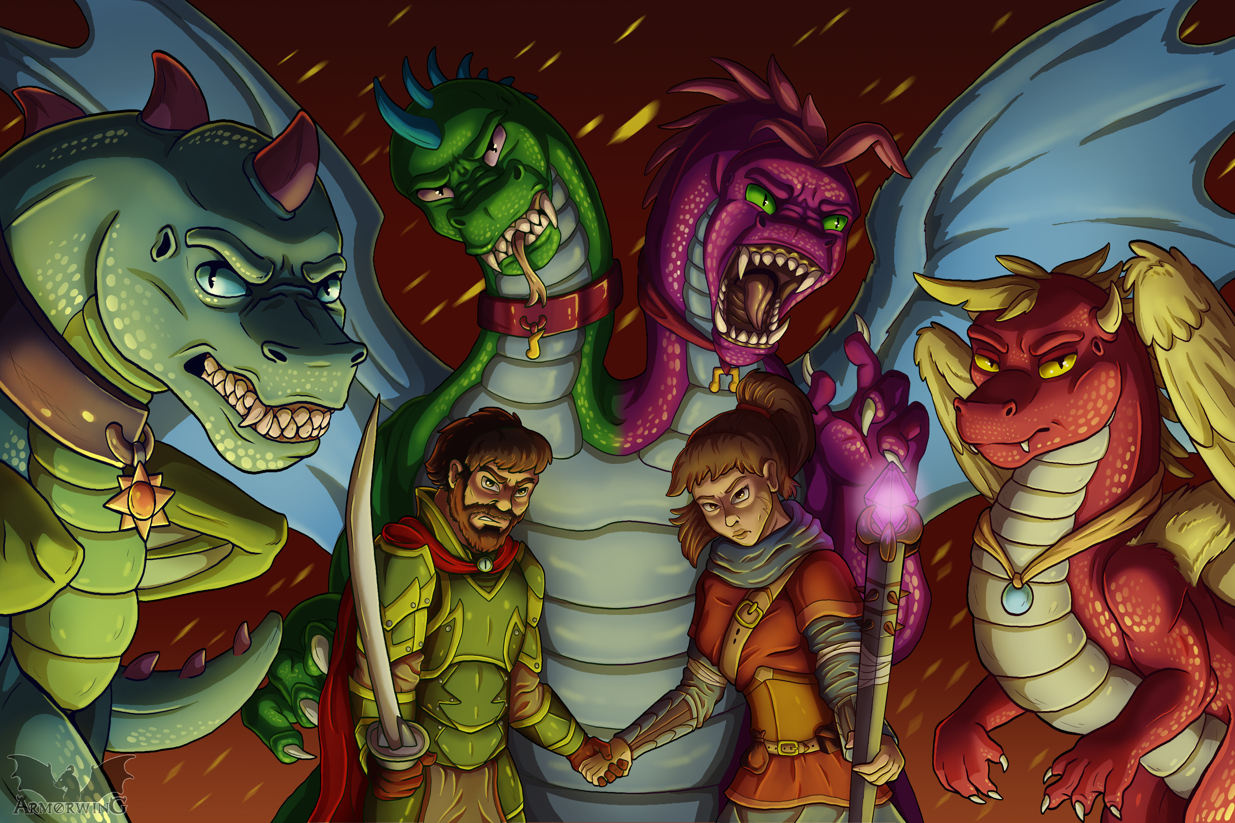 dragon tales characters
