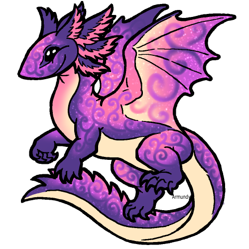 Axolotl Dragon Adopt (sold) by Armundy -- Fur Affinity [dot] net