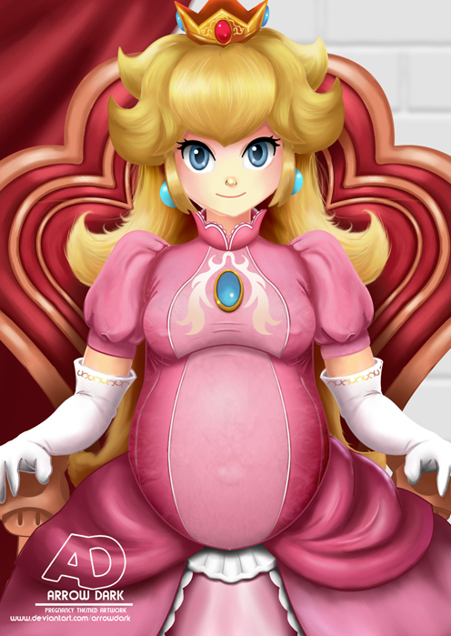 pregnant_peach. pregnant. 