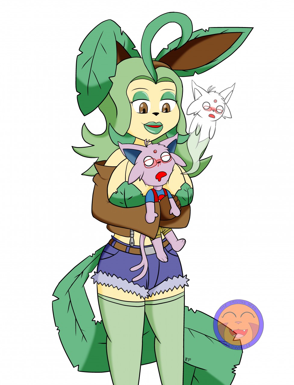 leafeon puffy Pjs by SoftBalloonPony -- Fur Affinity [dot] net