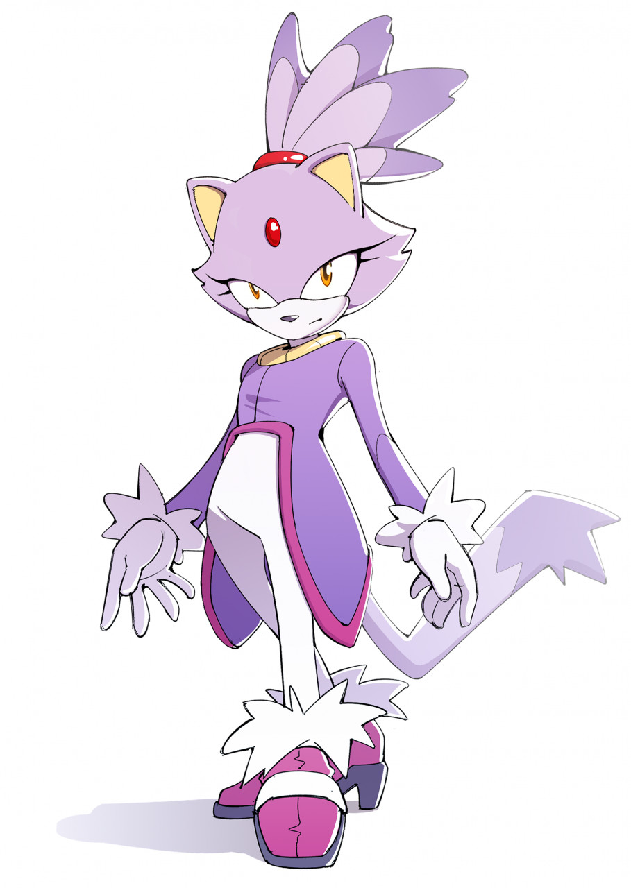 blaze the cat sonic x