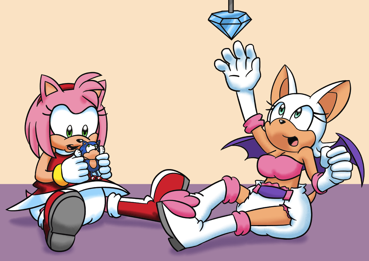 Amy rose diapered