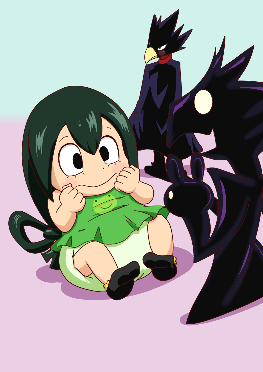 Baby Tsuyu 2 by ArtieCanvas -- Fur Affinity [dot] net