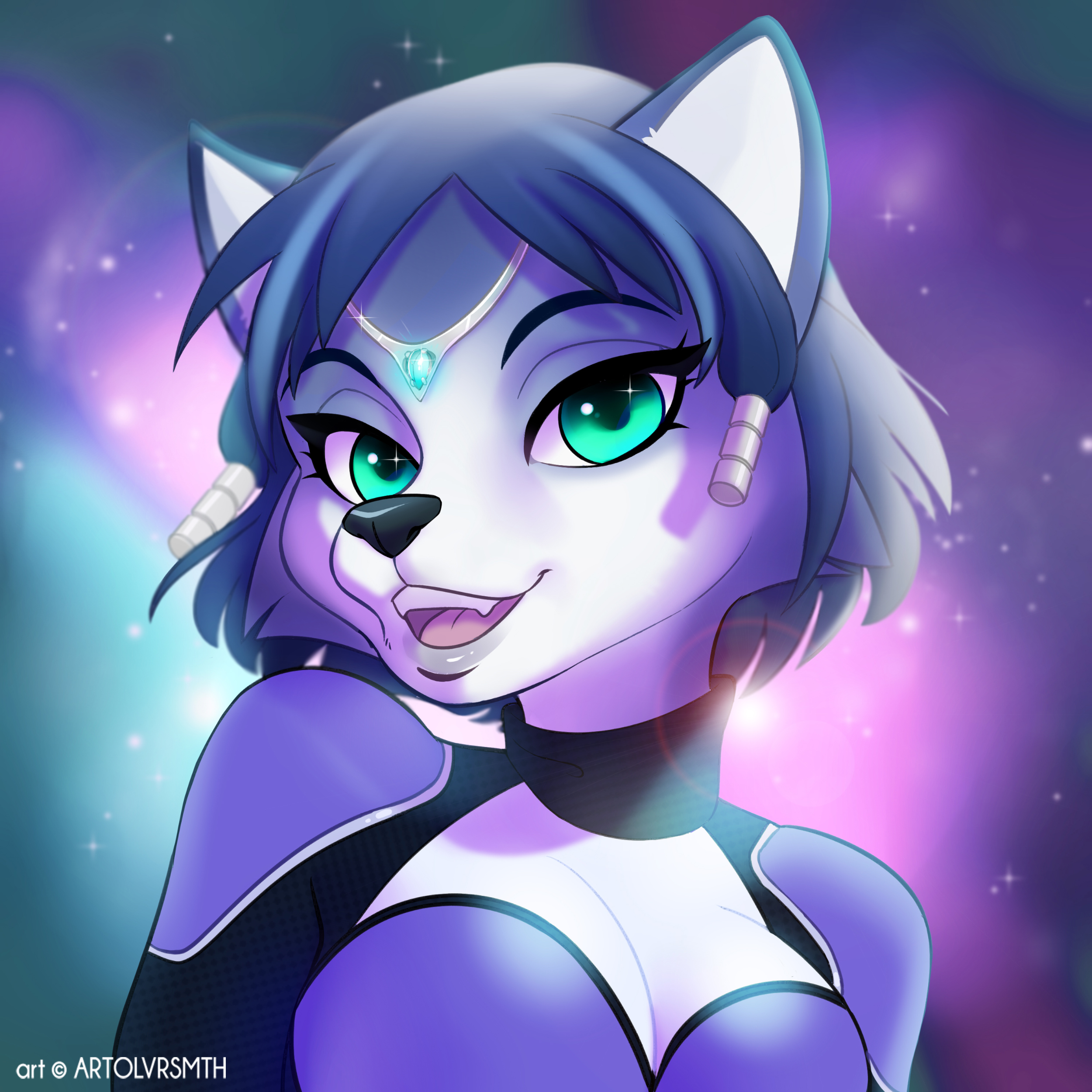 Krystal Starfox by artolvrsmth -- Fur Affinity [dot] net