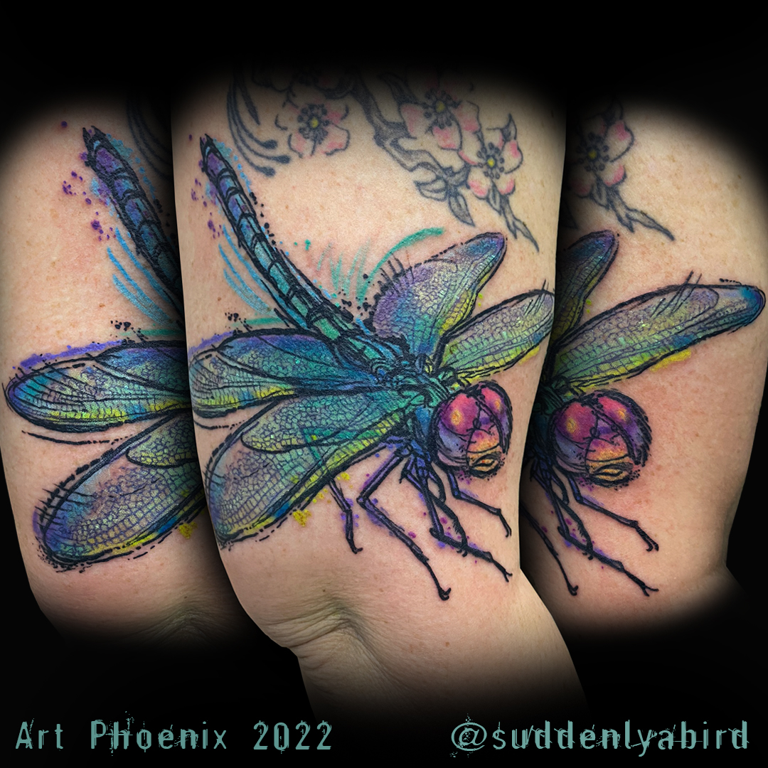 Elegant Dragonfly Tattoo Designs  Inked World  Tattoo Magic