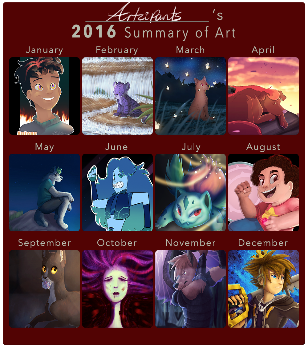 Artzis 2016 Summary Of Art By Artzi Fur Affinity Dot Net 