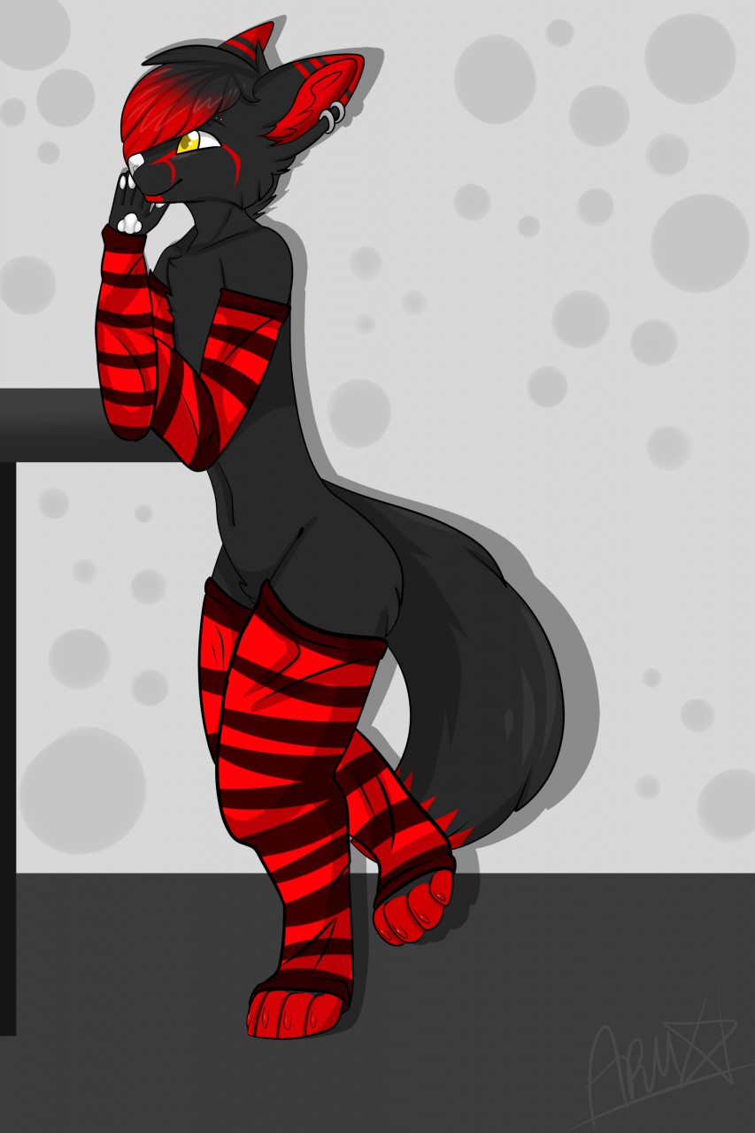 Furry femboy fox