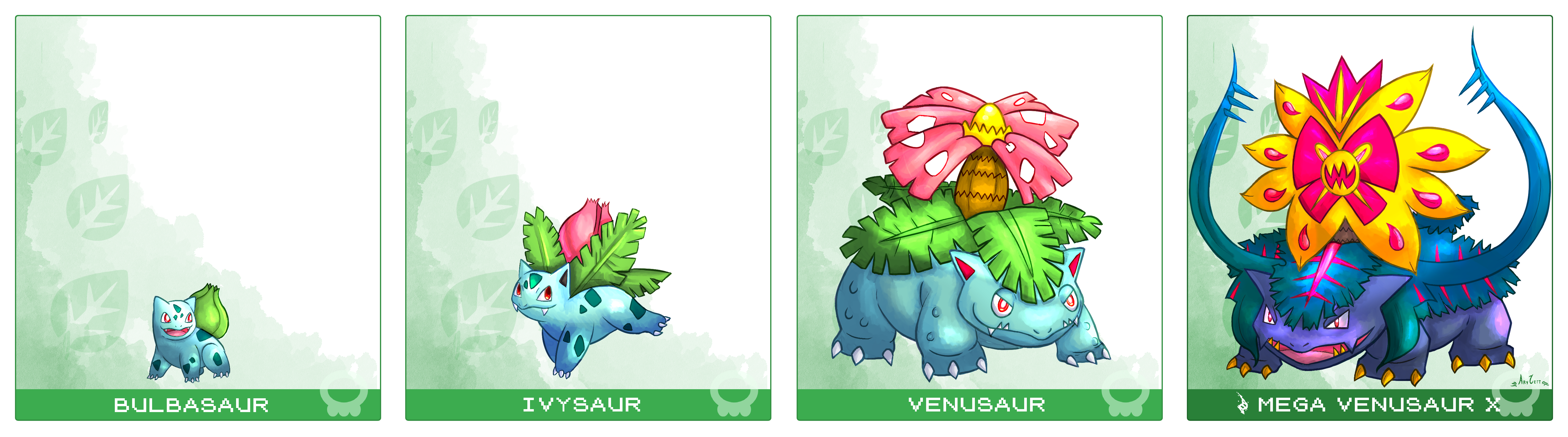 Bulbasaur sprites gallery