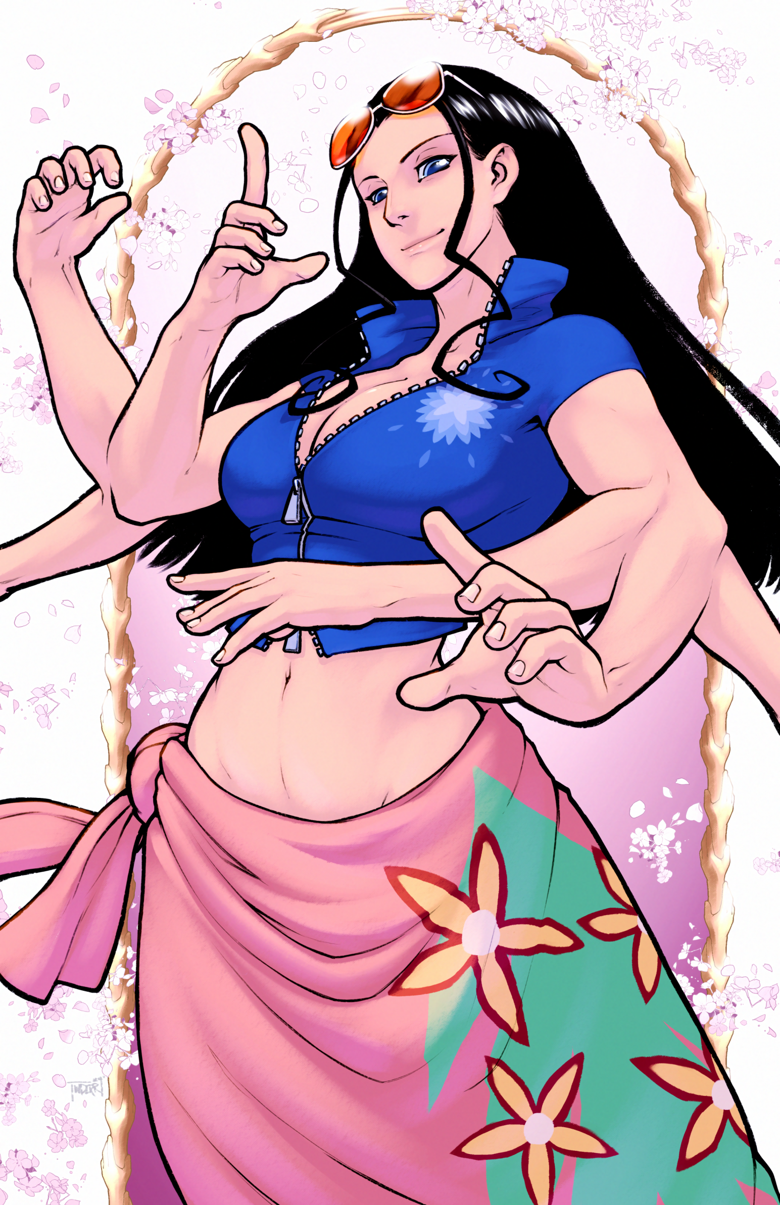 Nico Robin by AsarkaDraws -- Fur Affinity [dot] net