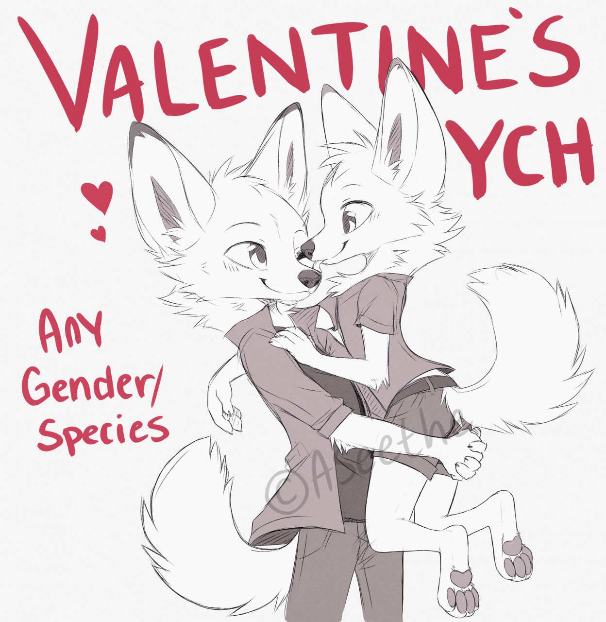 Valentine's YCH Auction[CLOSED]