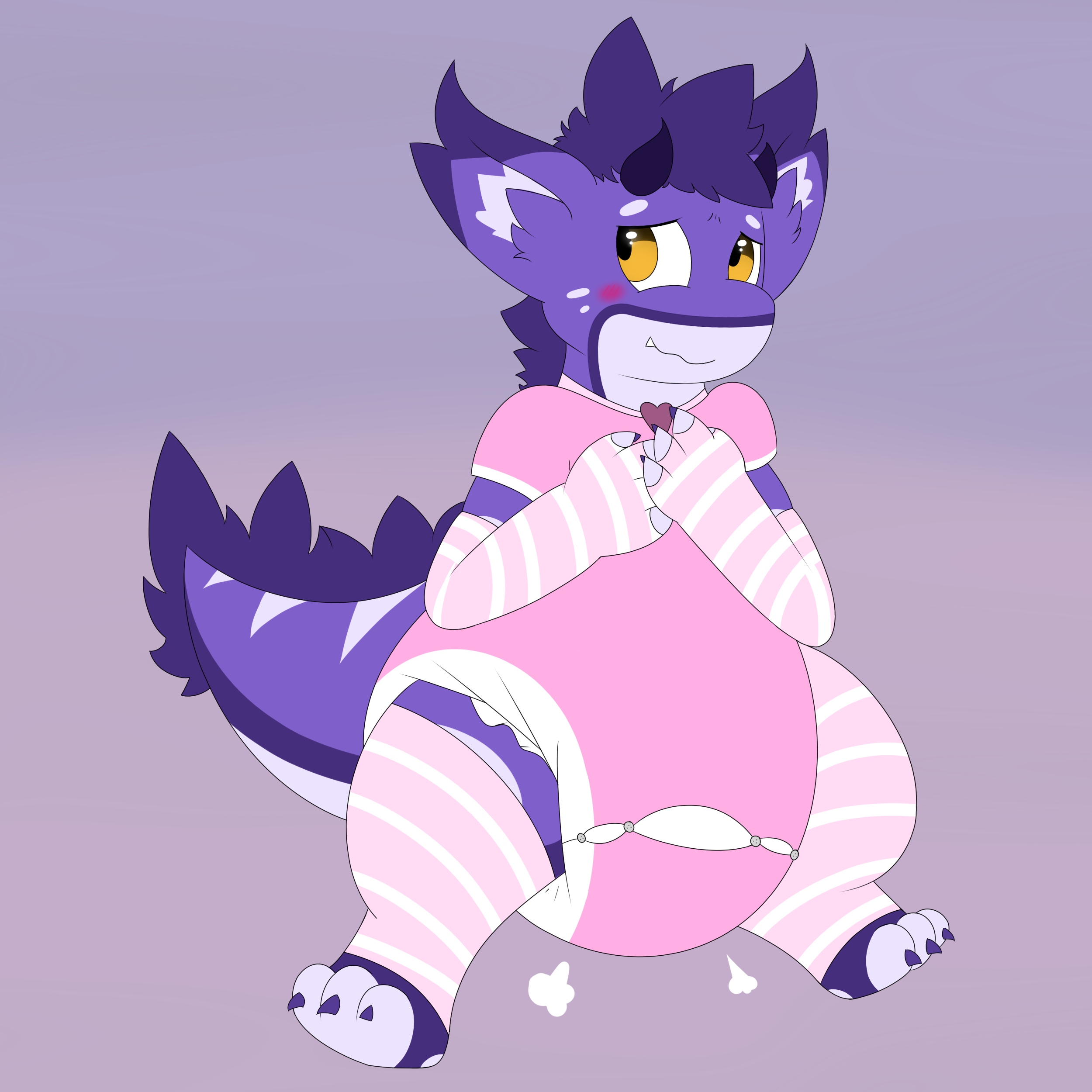 Scuzzy! on X: Have some fun padded art! #furry #babyfur #abdl