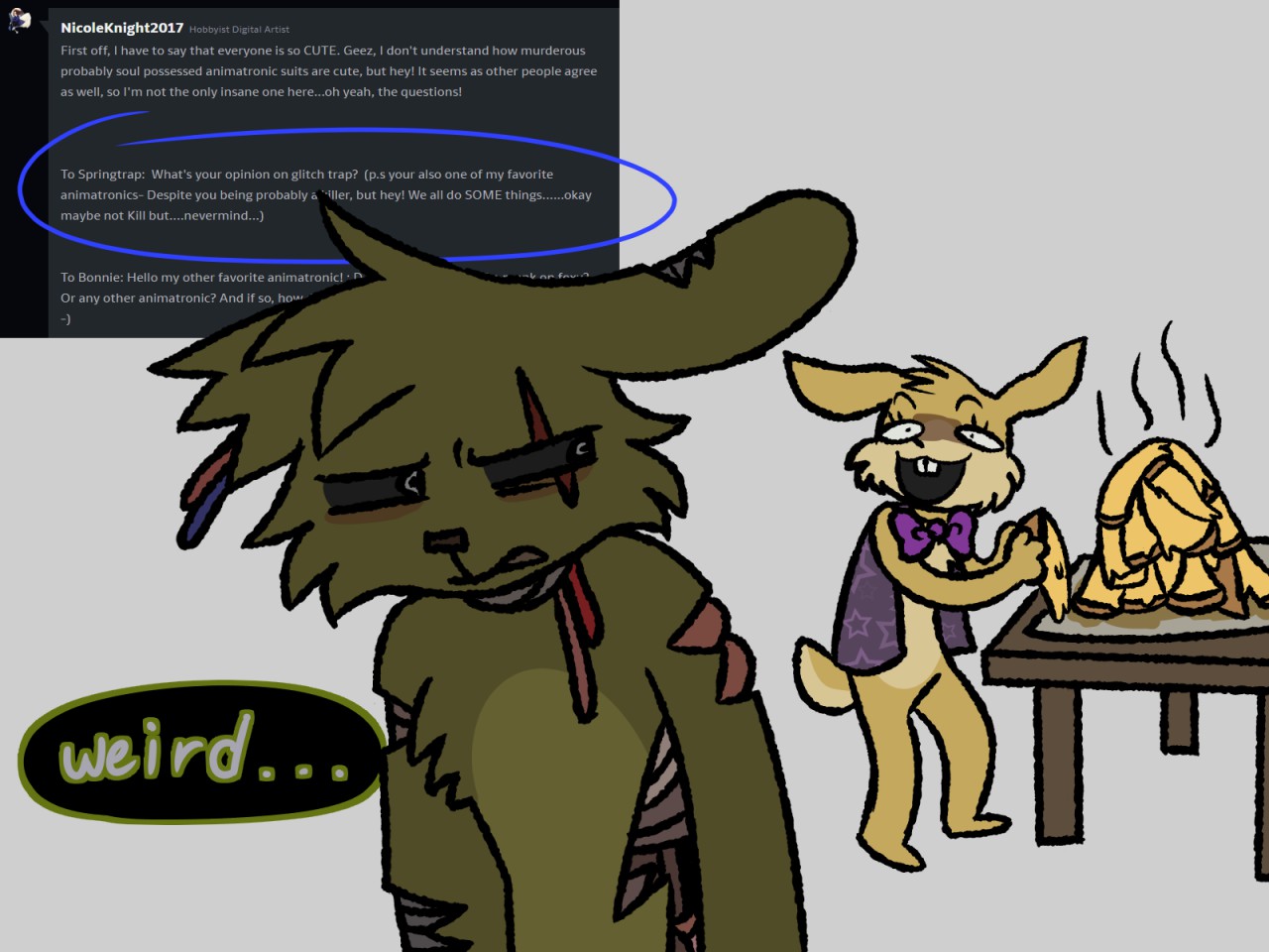 Glitchtrap and Springtrap are one in the same.