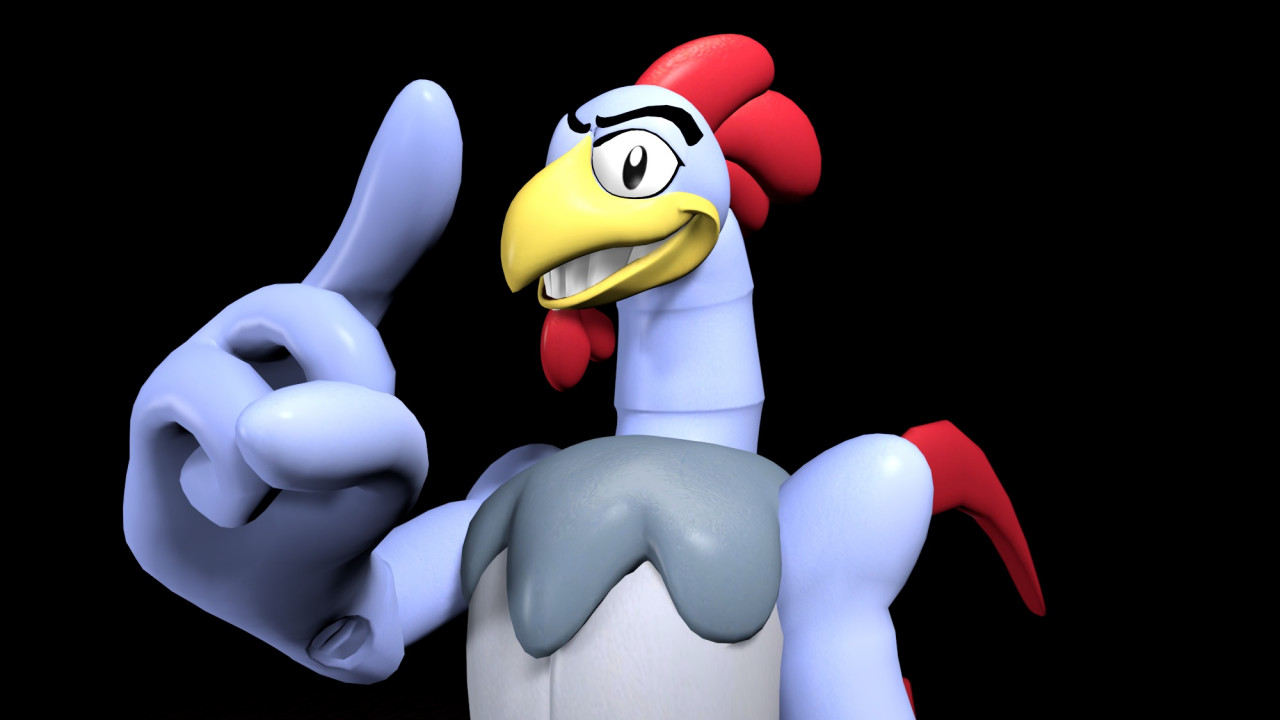 SFM) Scratch the Rooster by AskMacroRookie -- Fur Affinity [dot] net