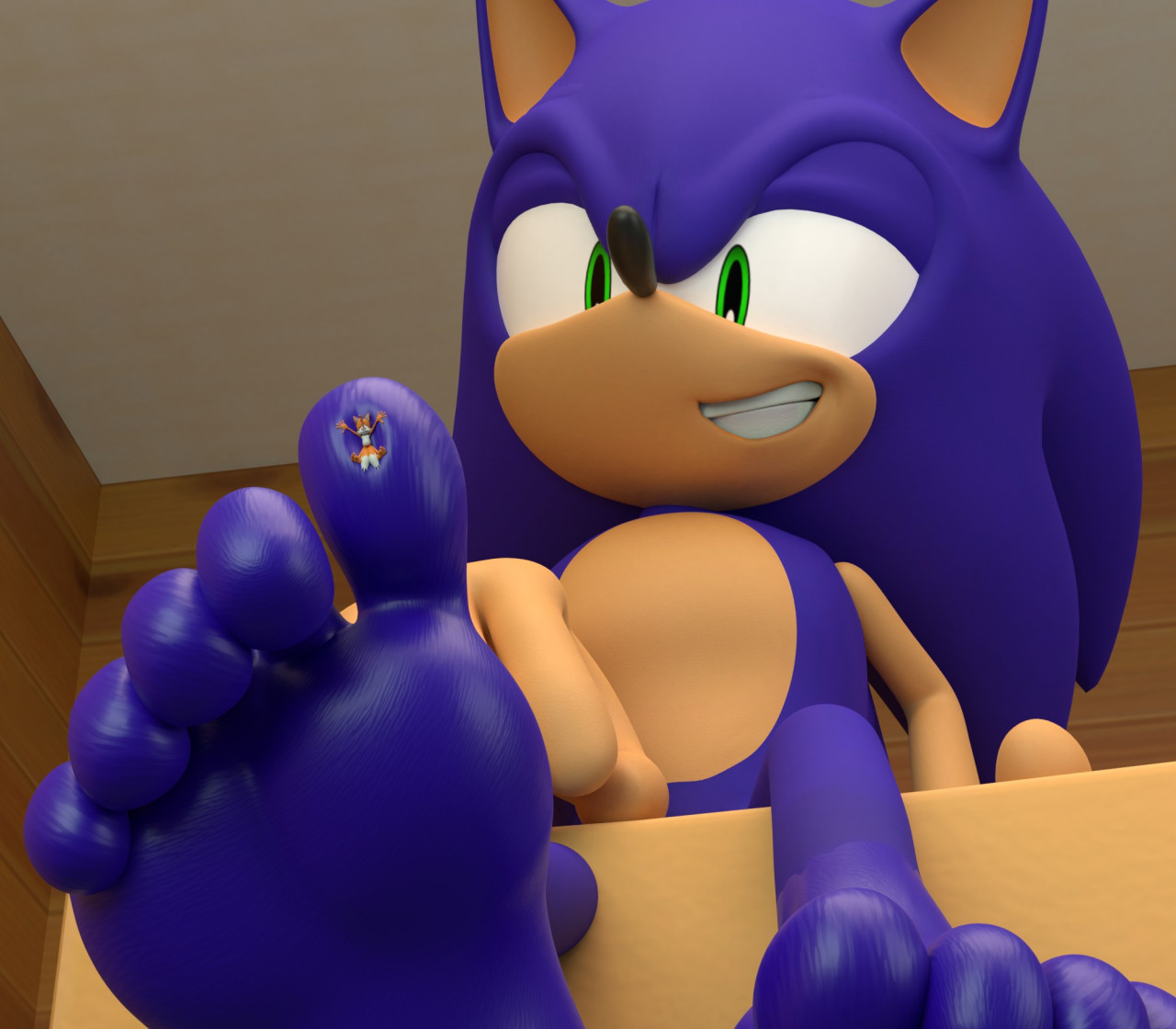 TheSigmaArts Feet Model 2.2 (Blender 3.5+) - Squish and Smother Update  Overview 