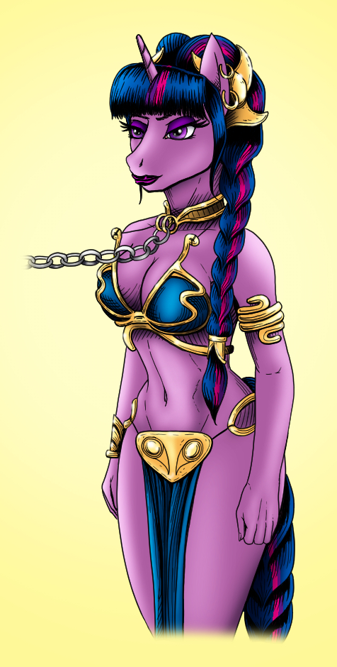 Slave Leia Tikal by SnakesNSonicLover -- Fur Affinity [dot] net