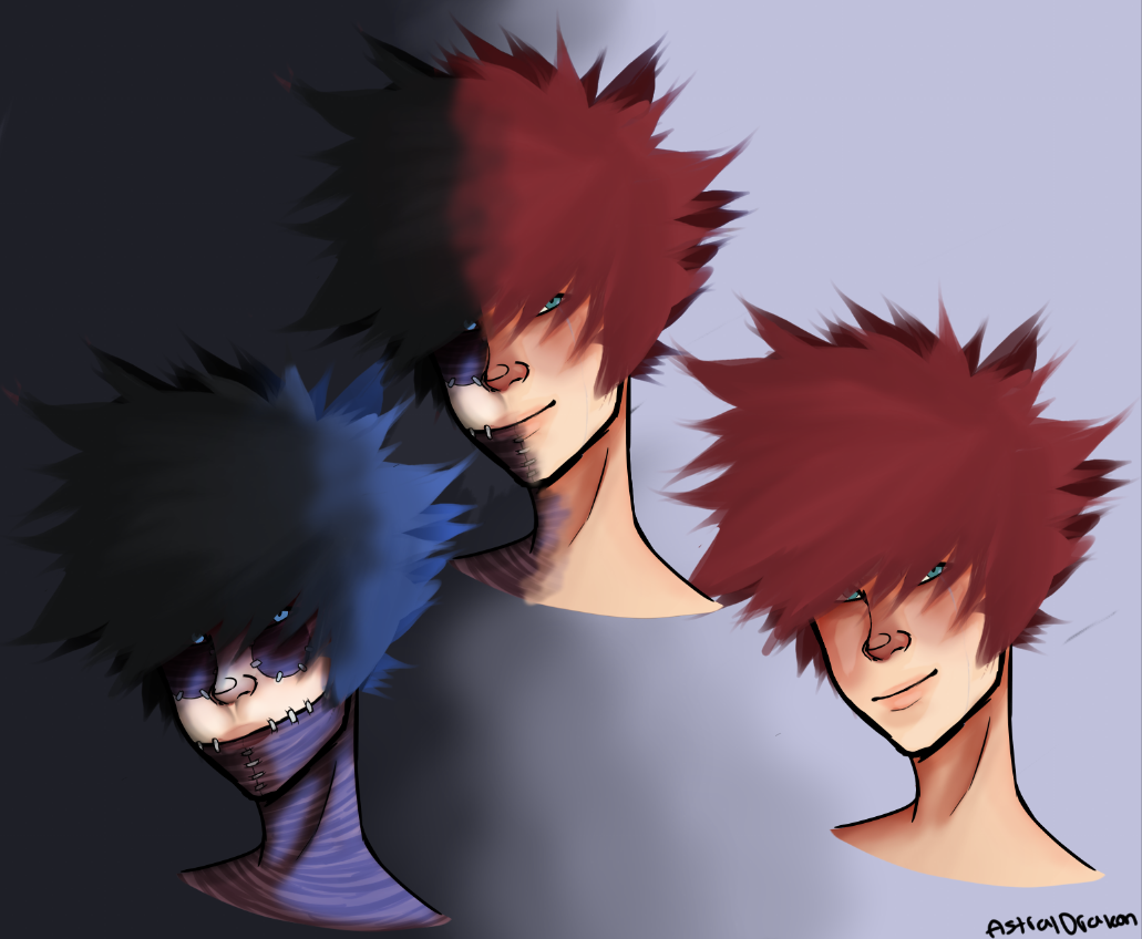 Dabi, Boku no Hero Academia, anime boys, anime, fan art