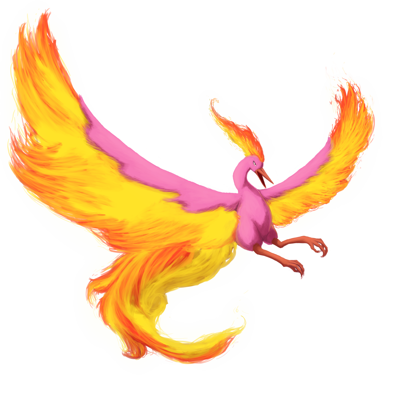 Shiny Moltres by Phatmon on DeviantArt