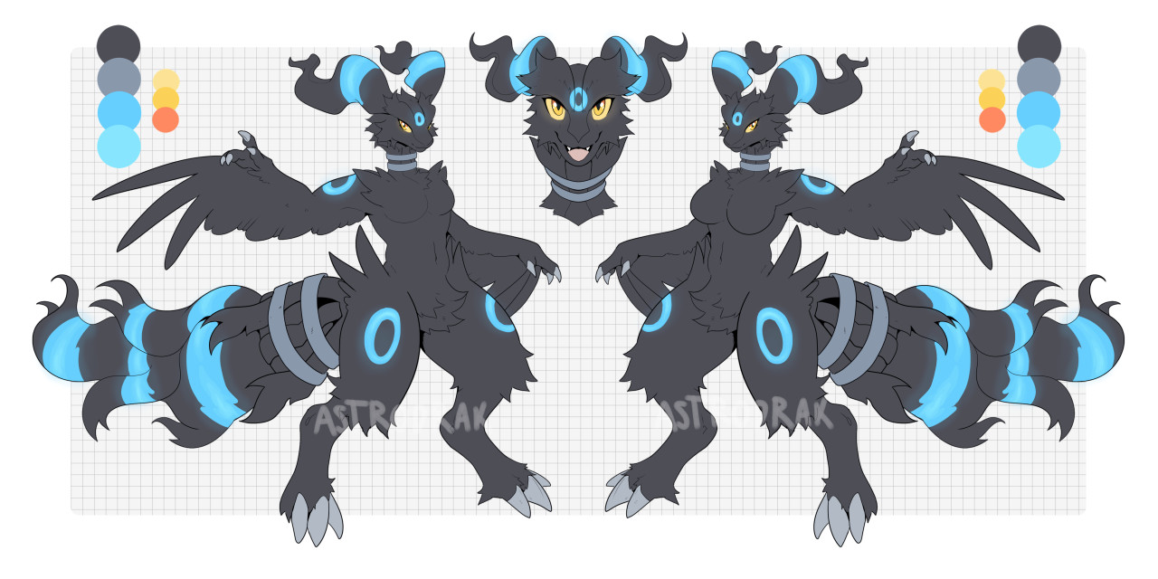 SOLD] MIRAIDON x UMBREON ADOPT - $20 SB by astrodrak_adoptz -- Fur Affinity  [dot] net