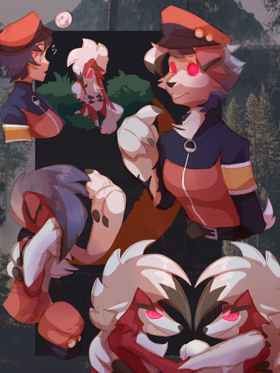 p] Lycanroc tf page! by Astrophel_tfs -- Fur Affinity [dot] net