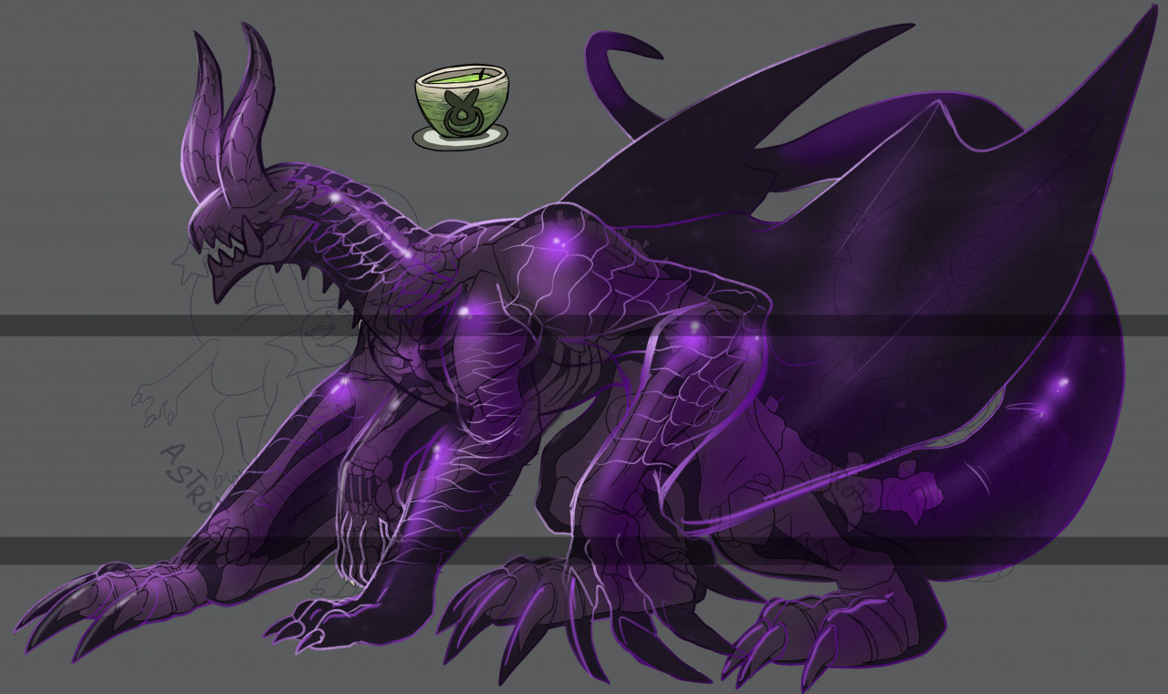 Minecraft Ender Dragon Tea