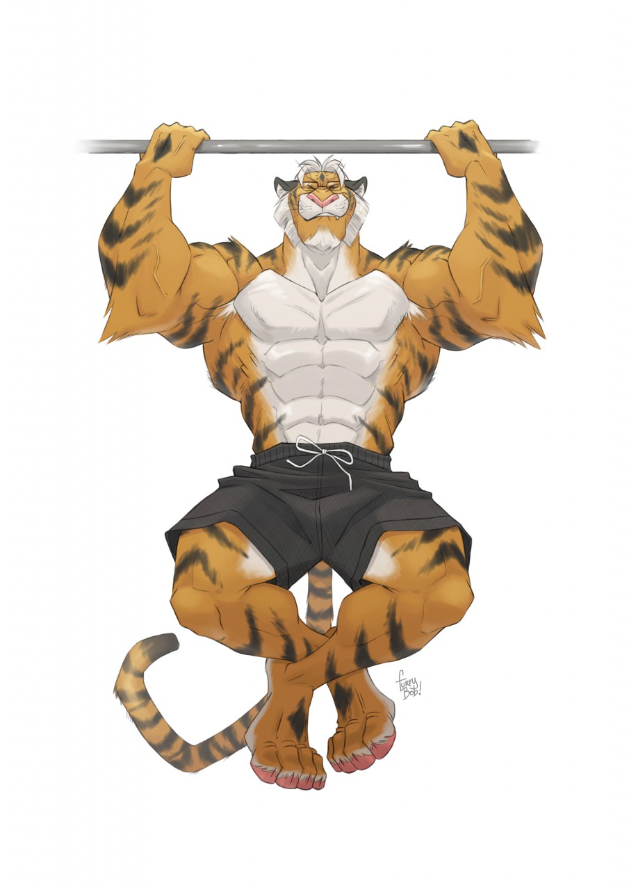 Тигр качок. Мастер тигрица furry muscle. Накаченный тигр. Тигр мышцы.
