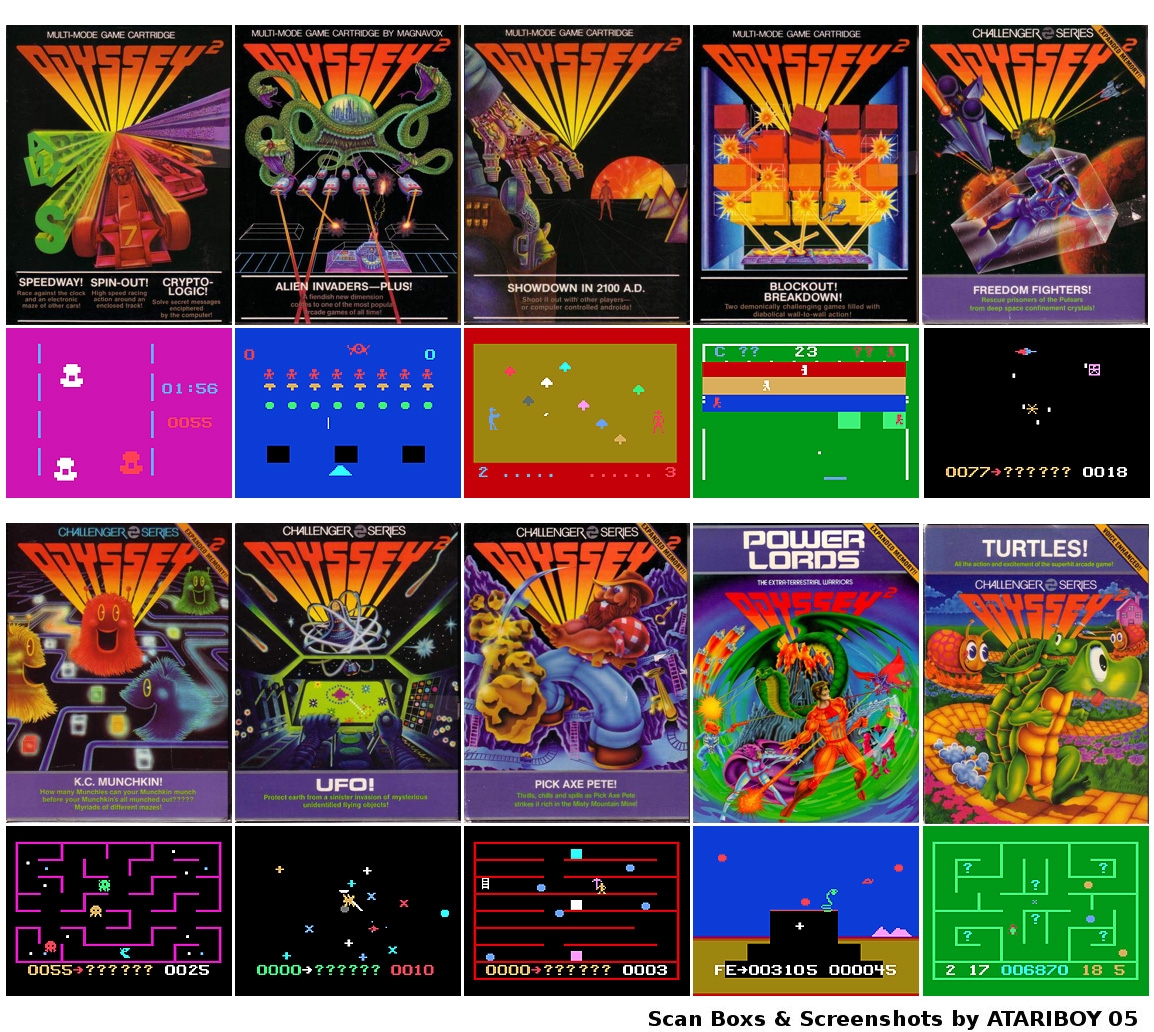 magnavox odyssey games