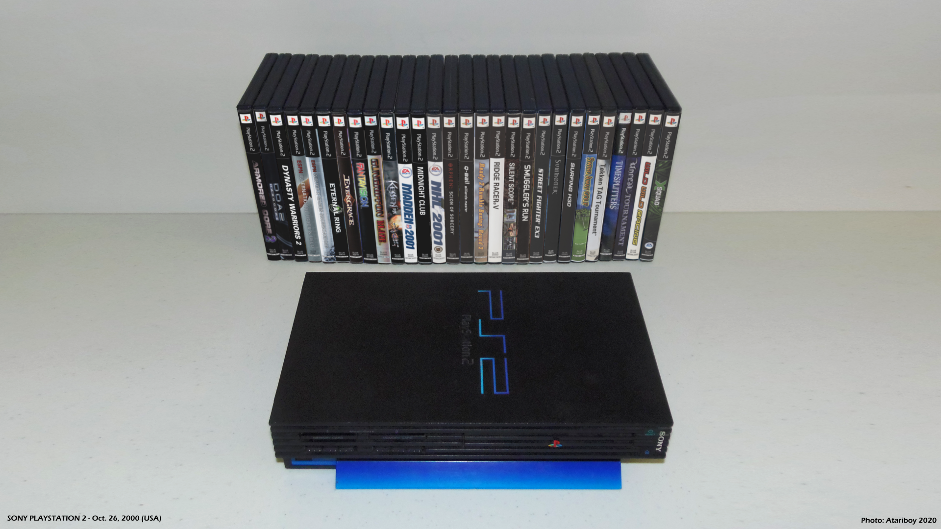 Launches Video Games - 2000 Sony PlayStation 2. by Atariboy -- Fur 