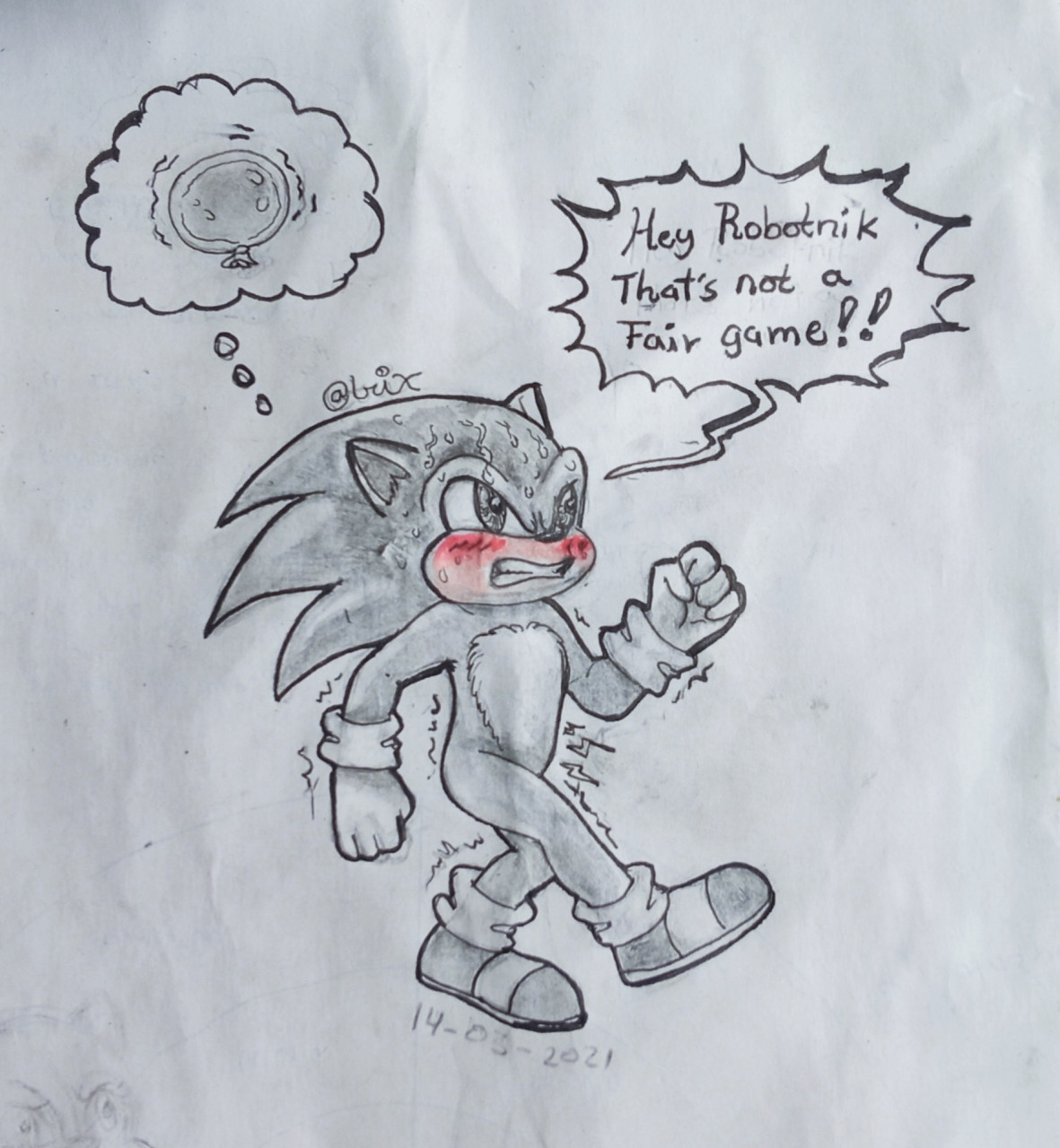 Sonic omorashi