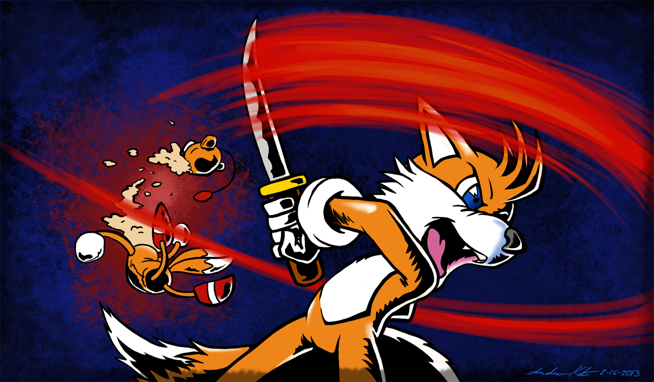 Tails doll and curse (art found on Reddit) - Imgflip