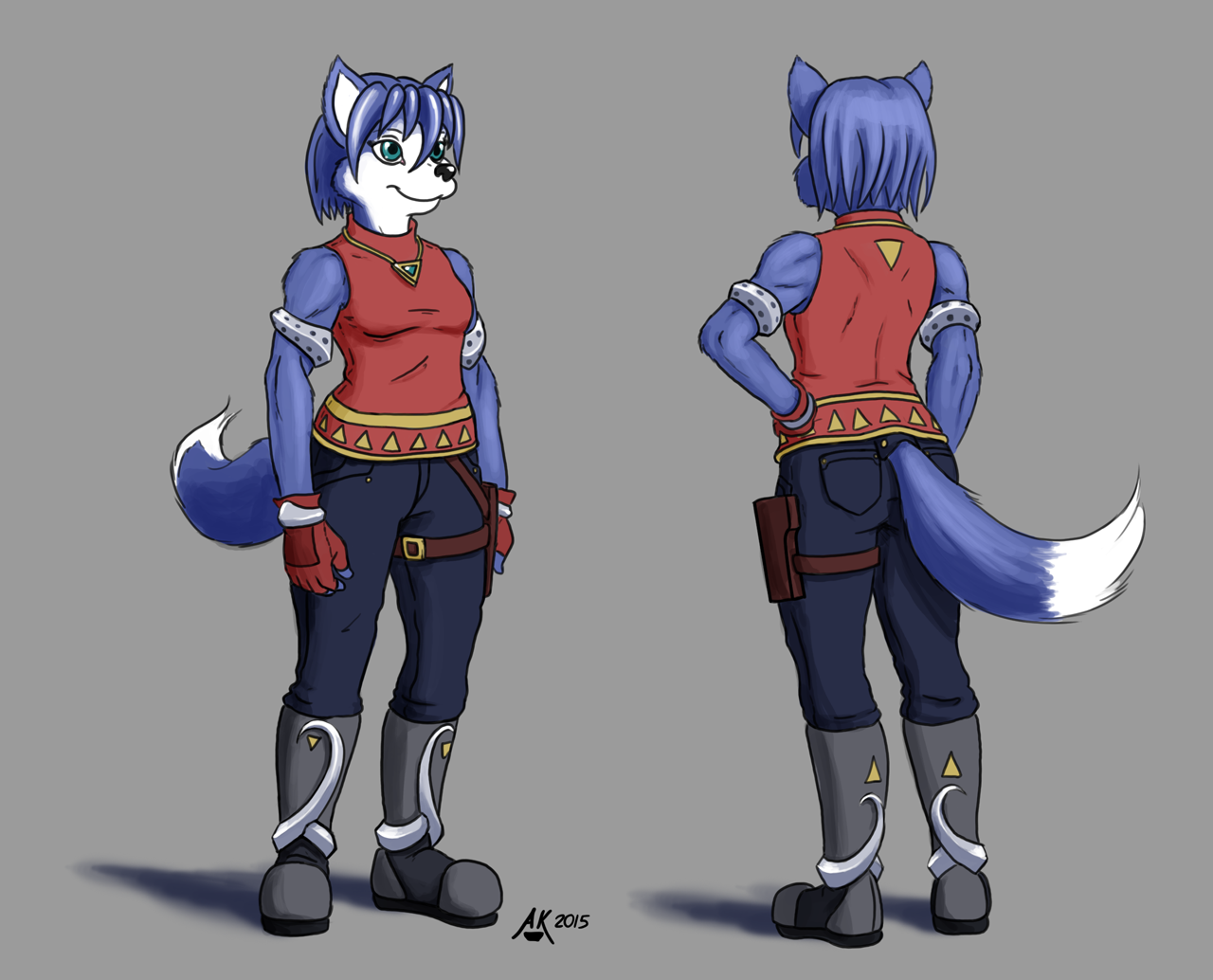 OC] Krystal Command Redesign : r/starfox