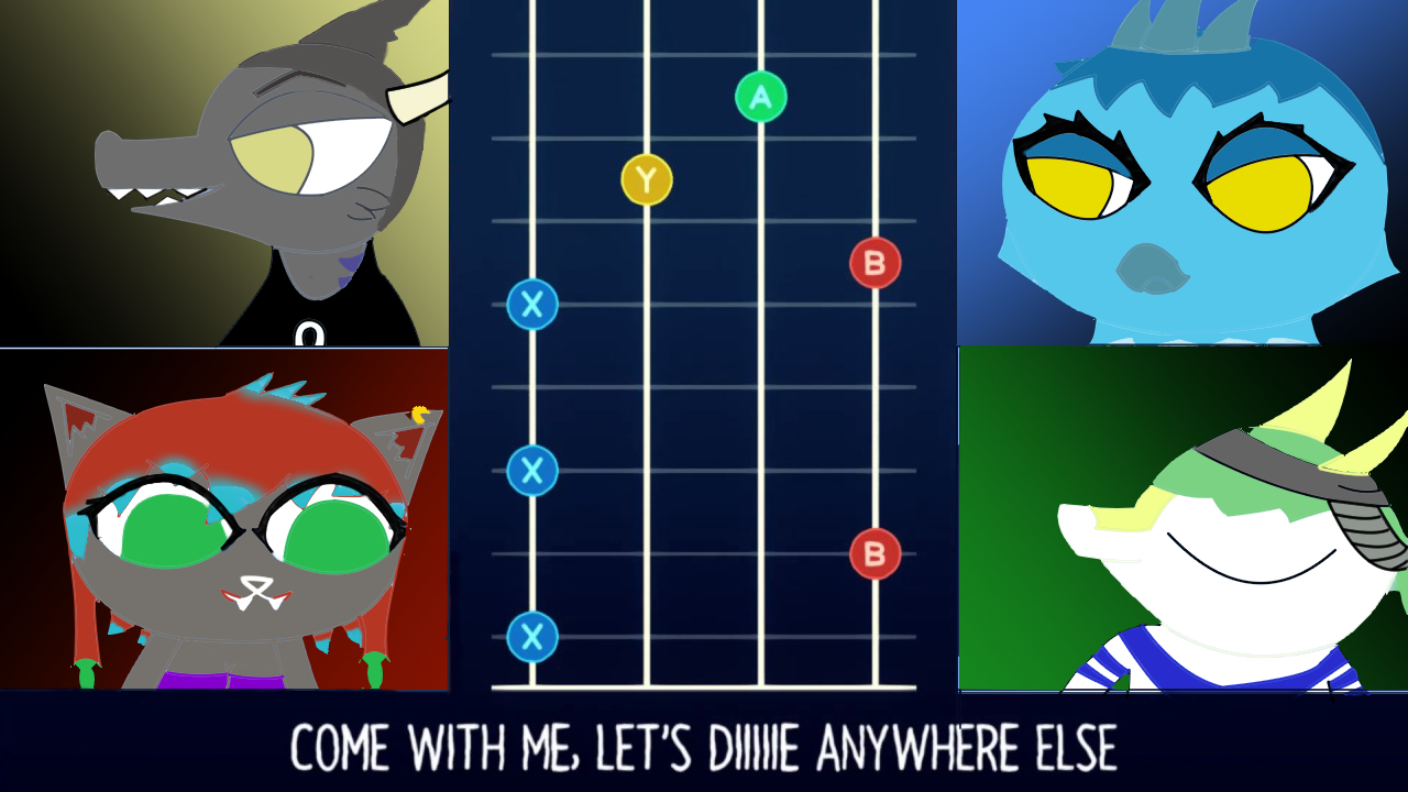 Furaffinity The Musical 1 With Friends Die Anywhere Else By Auratierdreemurr Fur Affinity Dot Net - nitw die anywhere else roblox id