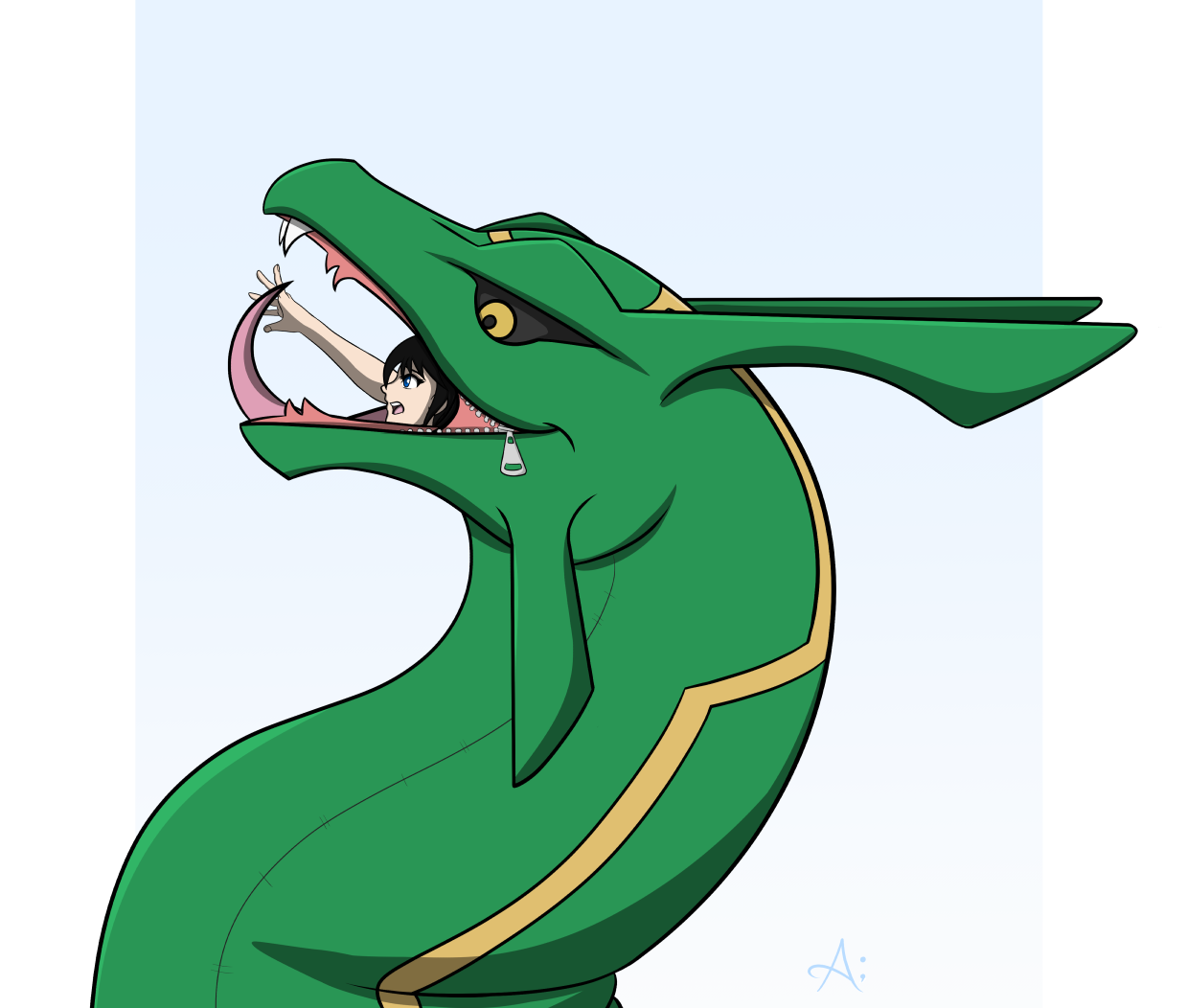 human rayquaza