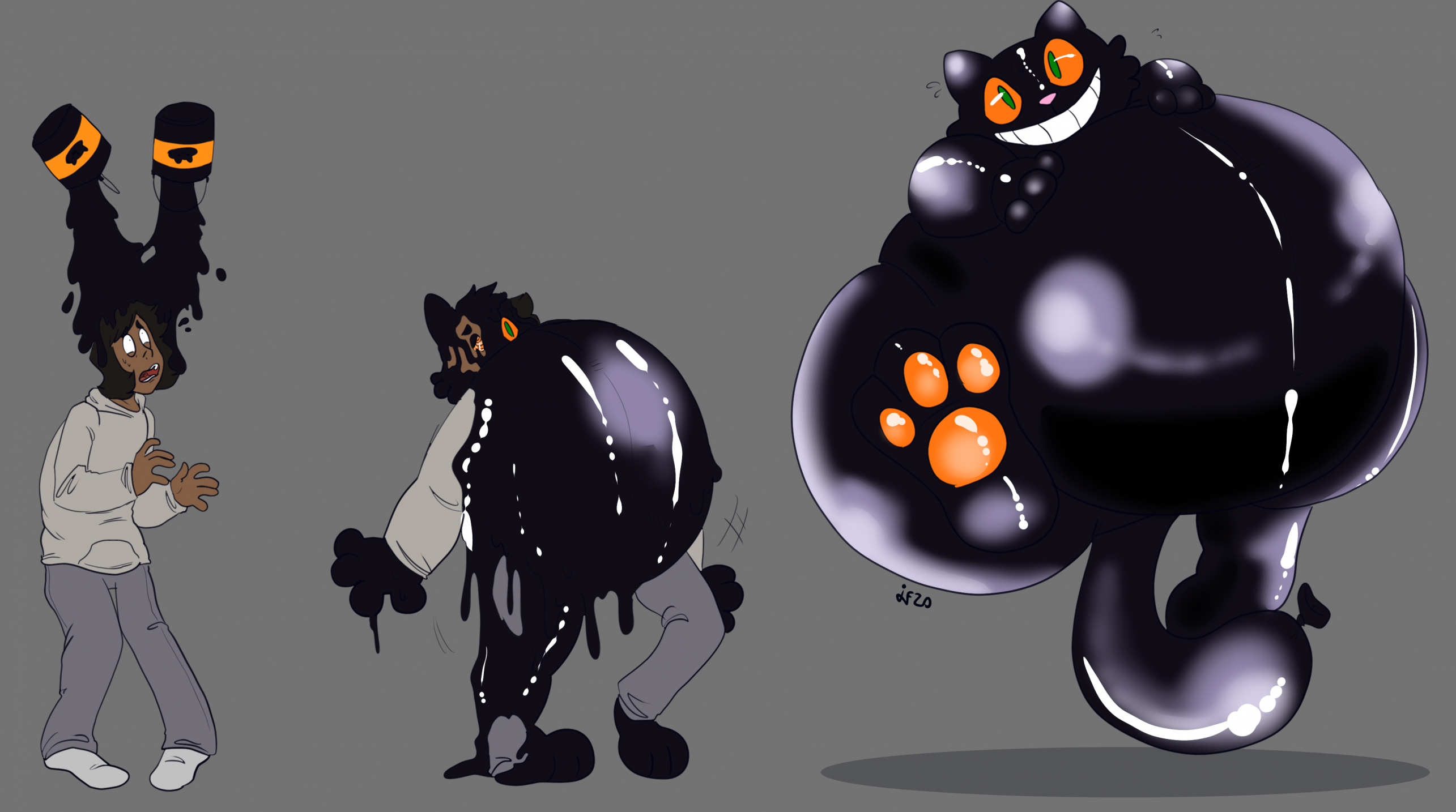 He Makes a Nice Black Cat Balloon! by aurorasuicune -- Fur Affinity [dot]  net