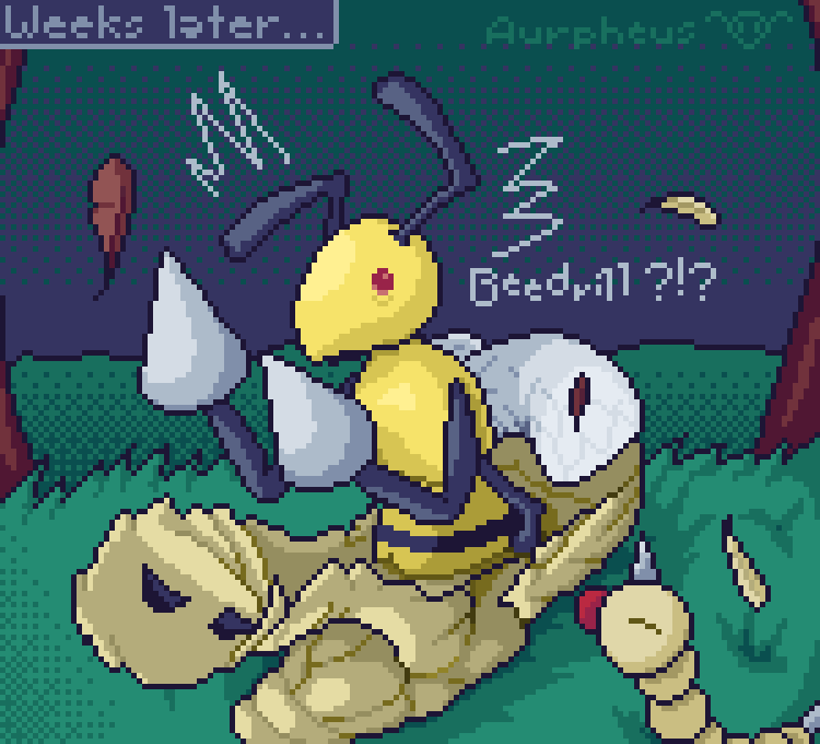 Pokemon Randomizer - Weedle Kakuna & Beedrill by lurils -- Fur Affinity  [dot] net