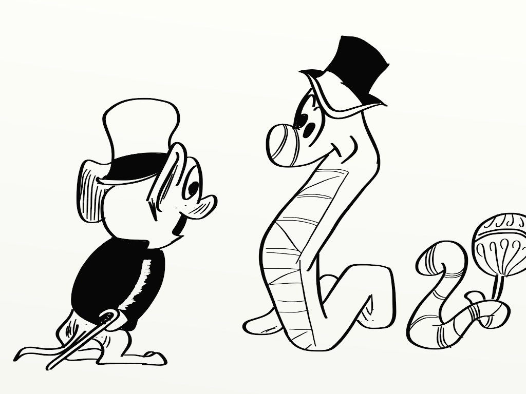Mouse, Snavely, and Worm, 23 April 2020 by AustinDern -- Fur Affinity [dot]  net