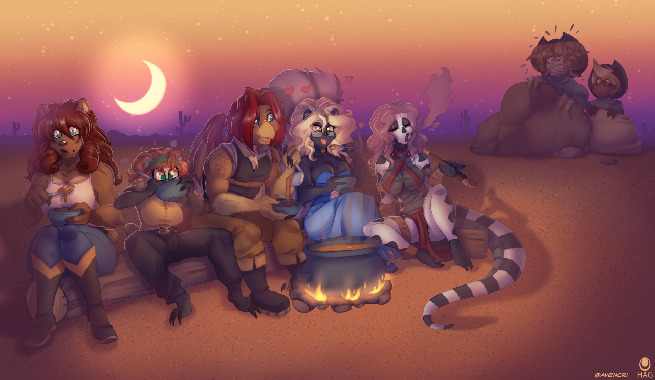 Stew With The Crew by Avencri -- Fur Affinity [dot] net