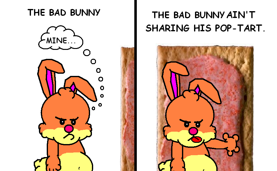 The Bad Bunny meme by avricci -- Fur Affinity [dot] net