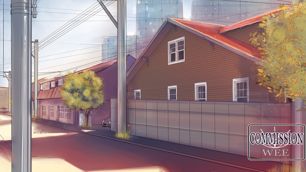 Village - Arno Hau | Japanese neighborhood, Anime city, Anime scenery  wallpaper